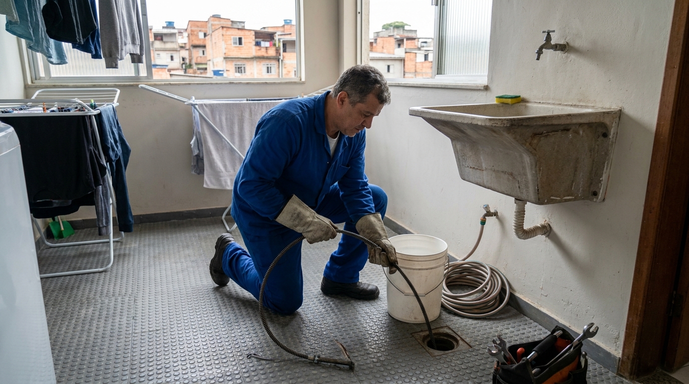 Desentupimento de Ralos Externos no Algarve, Cotia‑SP